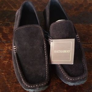 NWT never worn mens Hathaway slip on shoes